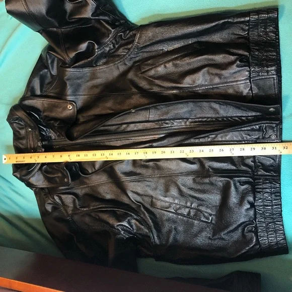 Wilsons Leather Jacket Size 2LT